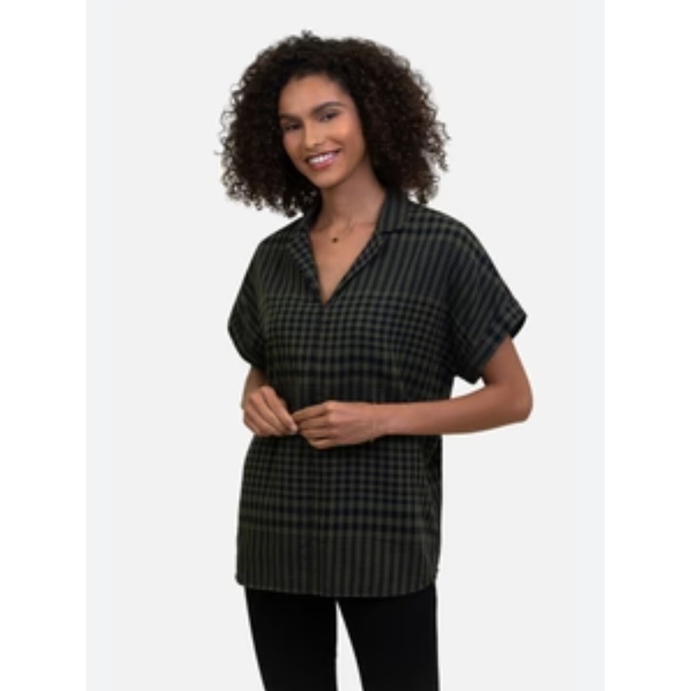 Beach Lunch Lounge Sammy Top Dry Basil color - Size Medium